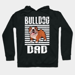 Bulldog Dad Proud Dogs Hoodie